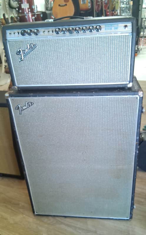 Fender Bandmaster Reverb 2-Channel 40-Watt Guitar Amp Head - Silverface image 1