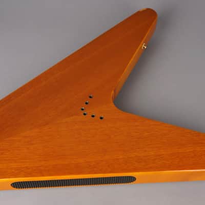 Epiphone '58 Korina Flying V - 1998 Korea - Natural w/OHSC image 11