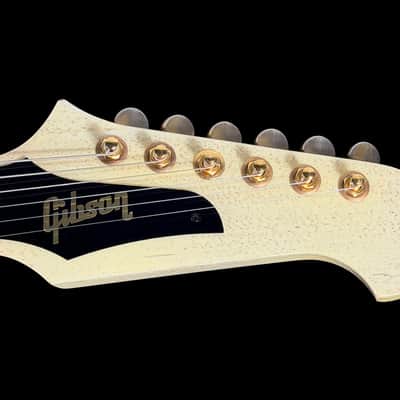 2003 Gibson Non-Reverse Firebird Custom Shop w Triple Soapbars ~ TV White image 11
