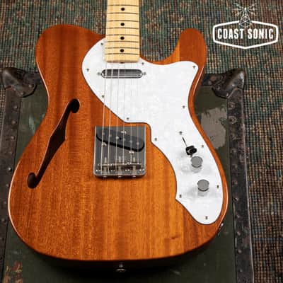 2019 Fender Thinline '69 reissue Telecaster Mahogany Made in Japan image 5