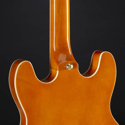 J & D SH 40 TA Transparent Amber  - Semi Acoustic Guitar image 8