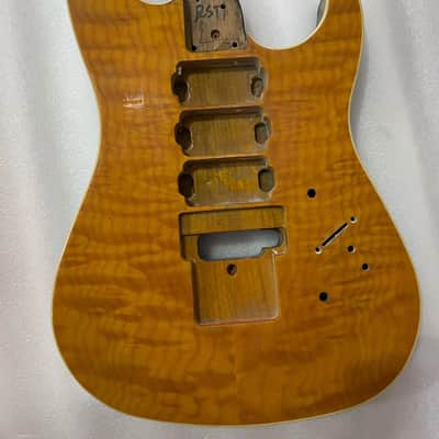 Quilted Maple Top HHH Custom Guitar Body DIY Project image 1