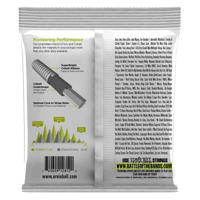 Ernie Ball 2812 Regular Slinky Flatwound 50-105 image 2
