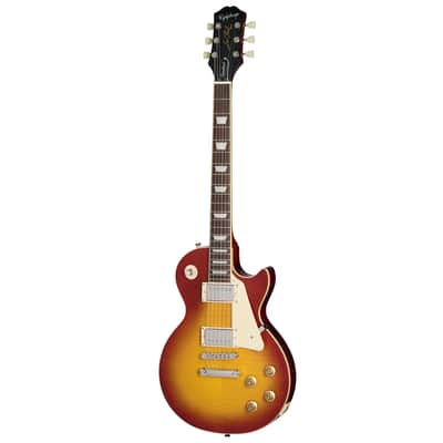 Epiphone Les Paul Standard 50s Figured Top Guitar w/Premium Gig Bag - Washed Cherry Sunburst image 2