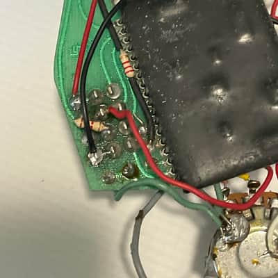 1980's Kramer USA Sustainer Active Control Electronics Wiring Circuit Board image 12