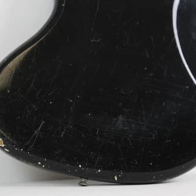 1975 Vintage Fender Jazz Bass 3-Bolt Body ~BLACK~ USA 1970s image 12