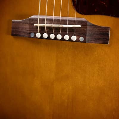 Gibson J-45 Special Acoustic/Electric Guitar - Satin Vintage Sunburst with Gig Bag image 13