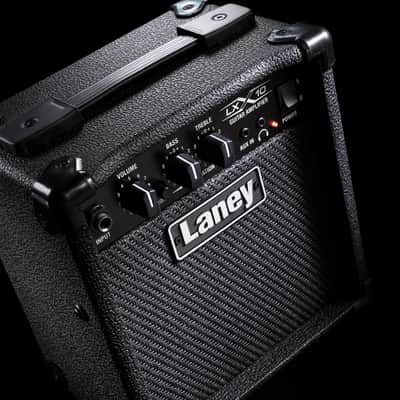 Laney LX 10W Electric Guitar Combo Amp 1x5 with Drive LX10 BK image 2