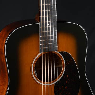 Martin D-18 Custom Authentic 1937 Inspired Adirondack Spruce VTS and Premium Mahogany Sunburst with Pickup Used (2021) image 9