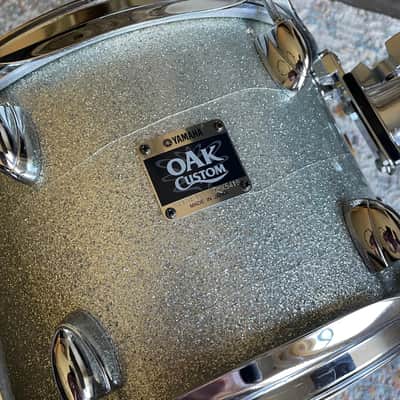 Yamaha Oak Custom Tom - 12x8 - Silver Sparkle - 2000’s image 7
