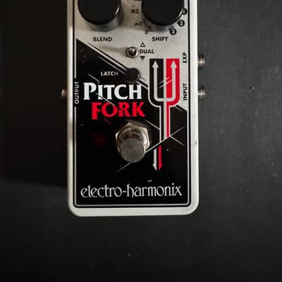 Electro-Harmonix Pitch Fork Polyphonic Pitch Shifter / Harmony Pedal 2014 - Present - Black / White / Red image 1