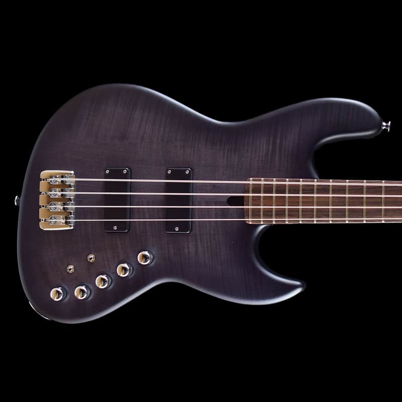 Maruszczyk Elwood L4a - Black Burst Transparent