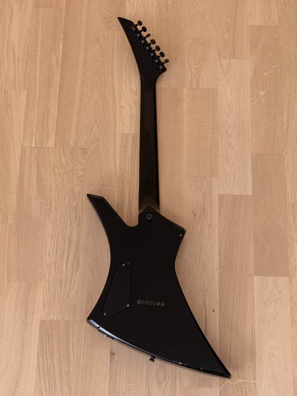 2000s Jackson Stars Kelly KE7 7 String Electric Guitar Black Japan