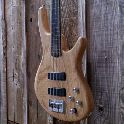 Roscoe Century Standard 4 Fretless 2013 Natural w/ Hard Case image 6