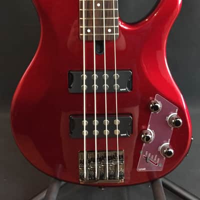 Yamaha TRBX304CAR 4-String Electric Bass Guitar Candy Apple Red image 2