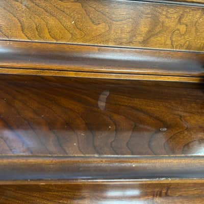 Vintage Chickering & Sons Upright Piano with Matching Bench image 7