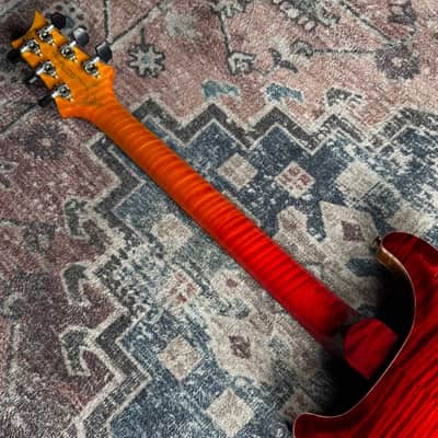 2018 PRS Private Stock #7439 Hollowbody II Dragon’s Breath Glow Custom Electric Guitar W/ Original Hardshell Case & Paperwork! image 15