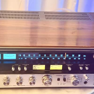 🎶✨ Sansui 7070 Vintage Stereo Receiver w/ Original Wood Case — Serviced, LED Dial, FM Aligned, Bench Tested image 5