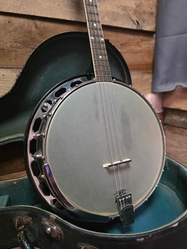1920's Gibson TB-1 Tenor Banjo w/case image 1