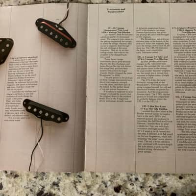 Seymour Duncan Catalog Late 80's- Early 90's STL-1B STL-1 2 3 SSL-1L  5 5L intage Staggered Hot Strat Quarter Pounder 59 Jazz the Mag JB Custom Distortion Seymourizer Bass image 2