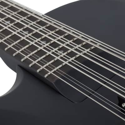 Schecter dUg Pinnick DP-12 LH Satin Black image 4