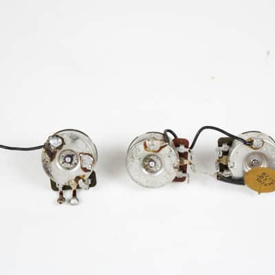 1978 Vintage Fender Stratocaster/Telecaster 250K Potentiometer POTS Short-Shaft 1970s USA image 1
