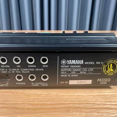 Yamaha RX11 Digital Rhythm Programmer 1980's - Black image 8