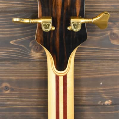 Alembic Stanley Clarke Signature Deluxe short scale 4 string Bass Macassar Ebony - VIDEO DEMO image 8