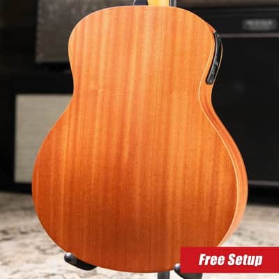 Taylor GS Mini-e Special Edition Acoustic/Electric Guitar - Olive with GS Mini Bag image 2