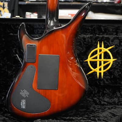 Schecter CUSTOM SHOP Synyster Gates FR-S USA Signature 6-String Electric - Vintage Sunburst with Pinstripes w/hard case image 3
