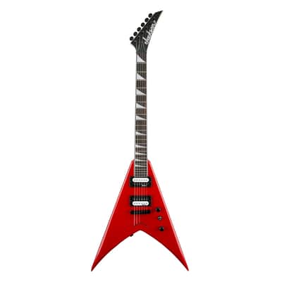 Used Jackson JS Series King V JS32T - Ferrari Red w/ Amaranth FB image 2
