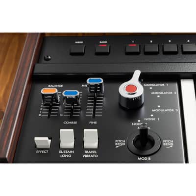 Korg MINIKORG700-SM 37-Key Analog Synthesizer 2025 - Present - Black / Wood image 7