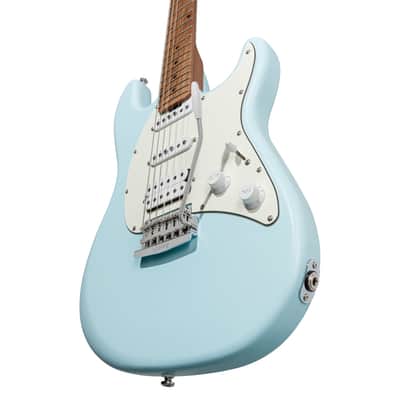 Sterling by Music Man Cutlass HSS, Daphne Blue Satin image 2
