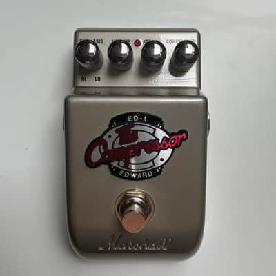 Marshall ED-1 Edward Compressor Pedal 2010s - Silver image 2
