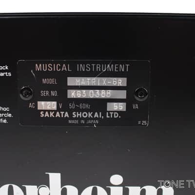 Oberheim Matrix-6r Synthesizer 80s SERVICED analog 1000 6 VINTAGE SYNTH DEALER 1 image 8