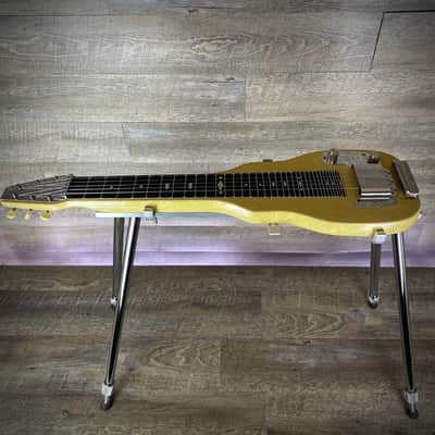 Vintage Fender Champion Lap Steel (Pearloid / Mother of Pearl) - USED image 4