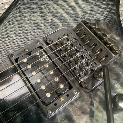 B.C. Rich Warlock / Left hand handed lefty / NJ Neck-Thru series Made In japan 24 frets floyd rose image 16