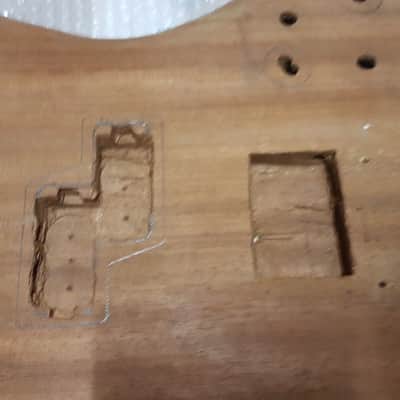 Custom Mahogany J Bass Body image 9
