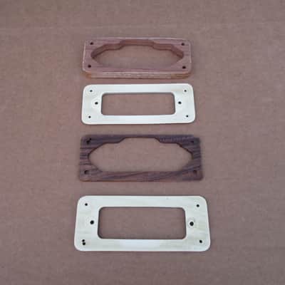 Vintage Univox Guitar Pickup Rings With Spacers Semi Hollow Body Teisco Japan image 6