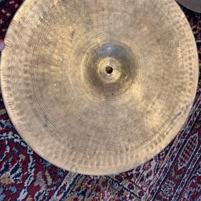 1960s Super Zyn 14” HiHats - B20 Made in England image 5