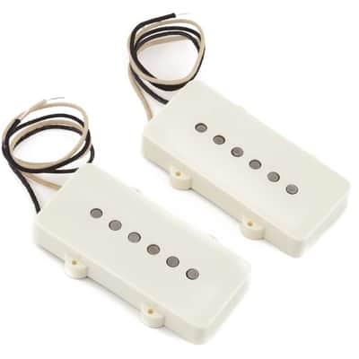 FENDER - Pure Vintage 65 Jazzmaster Pickup Set  Vintage White (2) - 0992239000 image 2