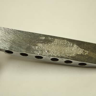 Vintage 1960s-1970's Hofner Germany Stop Tailpiece - Chrome image 3