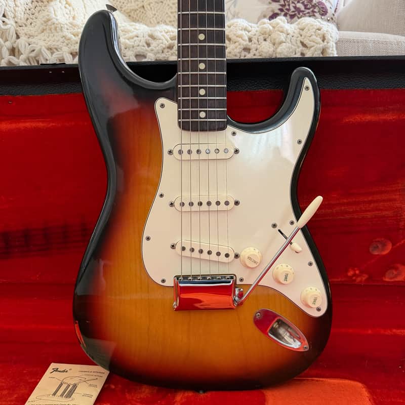 1973 Fender Stratocaster 3-Tone Sunburst Rosewood Neck w/OSHC - 7.2 Lbs! image 1