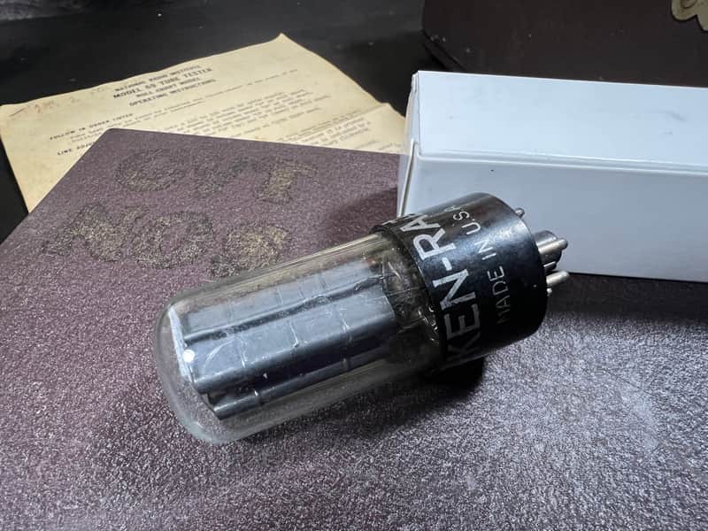 Ken-Rad 5y3GT Ken-Rad tube rectifier Owensboro Kentucky holy grail image 1