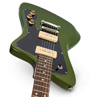 Baum Guitars Vega Series Wingman - Misty Green image 11