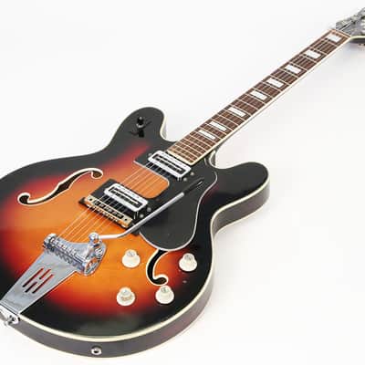 1967 Hofner 4572/V2 Verithin Hollowbody Electric Guitar - 100% All Original, Super Clean! image 2