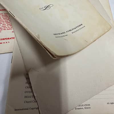 Lot of 17 Old Vintage Organ Books & Sheet Music Creative Organist, Moonlight Cocktails, Solo, Modern image 6