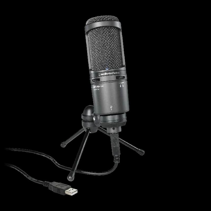 Audio-Technica At2020usb+ Side-Address Cardioid Condenser Usb Microphone, New #AT2020USB+ image 1