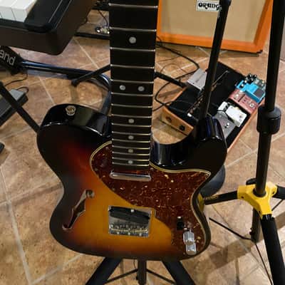 Fender Fender Custom Shop 60's Telecaster Thinline Journeyman Relic 5lbs 15.4 ozs new Aged 3 color S image 9