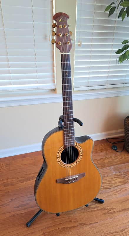 Ovation Celebrity CC148 Mid 90's Anniversary Model Guitar with Case Lot 72-07 image 1